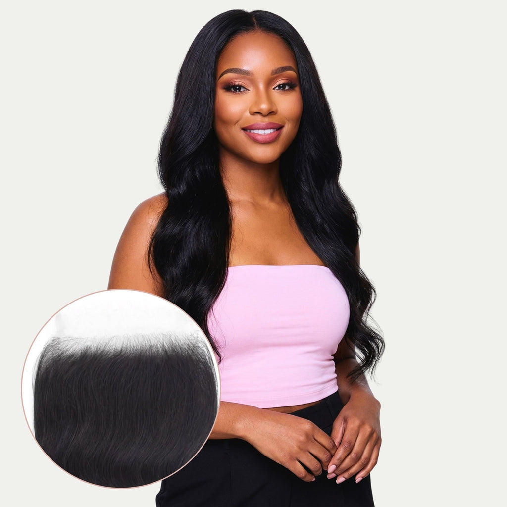 Body Wave Bundle Deal + Closure — 3 Bundles (18″/20″/22″) + 5x5 HD Closure (18″)