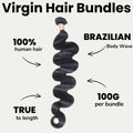 Body Wave Bundle Deal — 3 Bundles (12″/14″/16″)