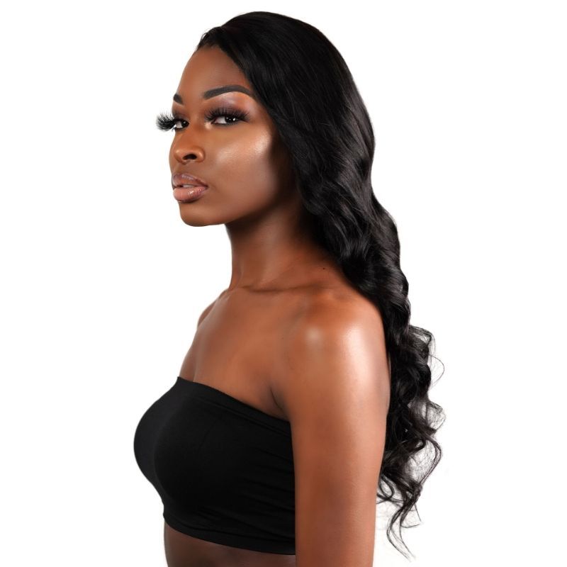 Body Wave Lace Front Wig — 13x4 Transparent Lace, 18″, 180%
