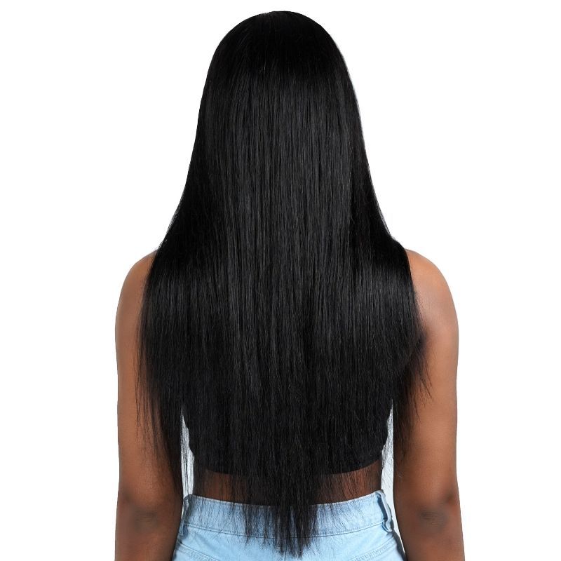 Straight Lace Front Wig — 13x4 Transparent Lace, 18″, 130%